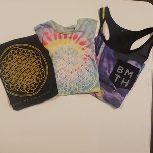 Bring Me The Horizon 3 pack Tanks